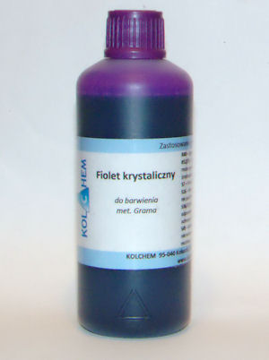 Fiolet krystaliczny do barwienia met. Grama 100 ml